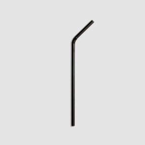 Biodegradable Black Bendy Straws x 250