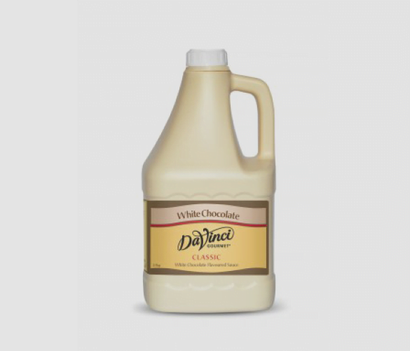 Buy Best White Chocolate Sauce DaVinci for Coffee, Tea and Desserts UK