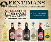 Fentimans Drinks Offer in association with Adams + Russell