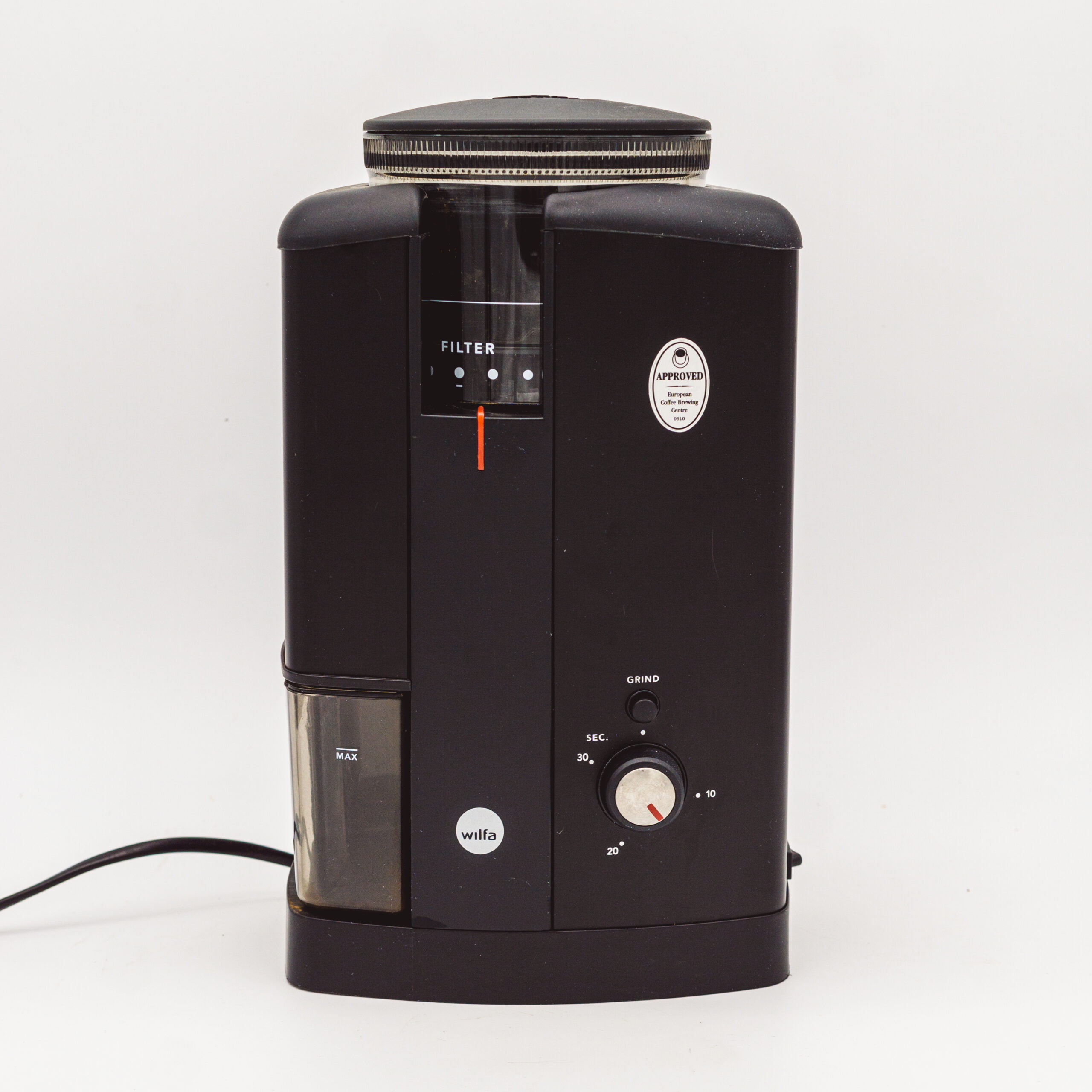 Wilfa SVART Grinder Best Home Electric Coffee Grinder UK