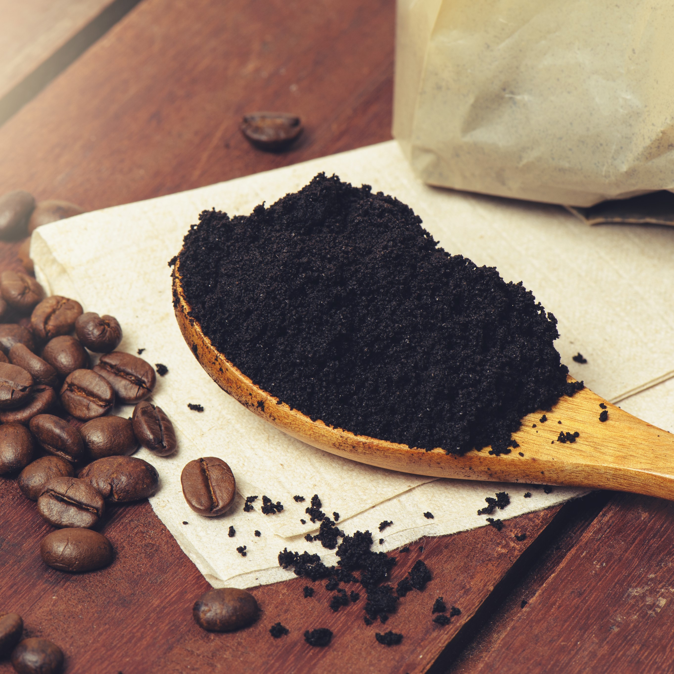 What are the best uses for used coffee grounds? ADAMS + RUSSELL