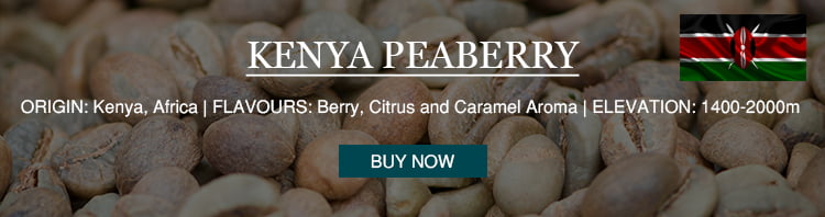 Kenya Peaberry single origin coffee