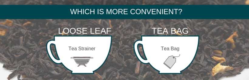 loose tea vs bag which is easier