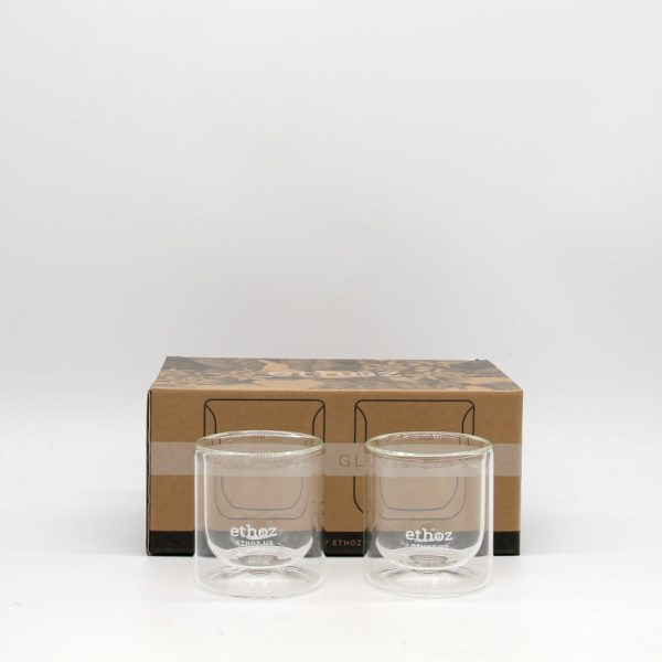 Ethoz Glass Cups. 5fl.oz / 150ml