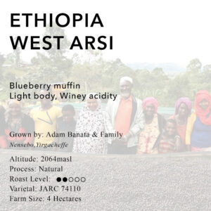 Ethiopia West Arsi Natural